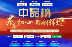荣耀揭晓，引领未来！“中品榜”2025年度创新影响力十大品牌重磅揭晓！