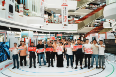 何雯娜亮相TCL冠军中国行